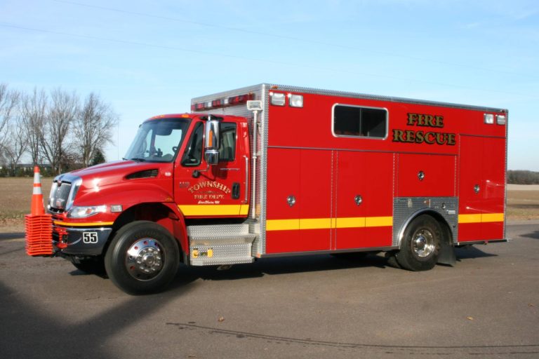 Fire rescue truck #55
