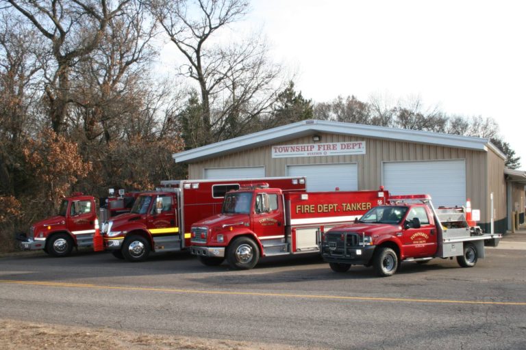 Fire truck lineup