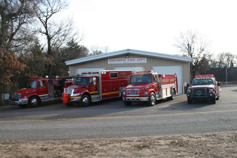 Fire truck lineup