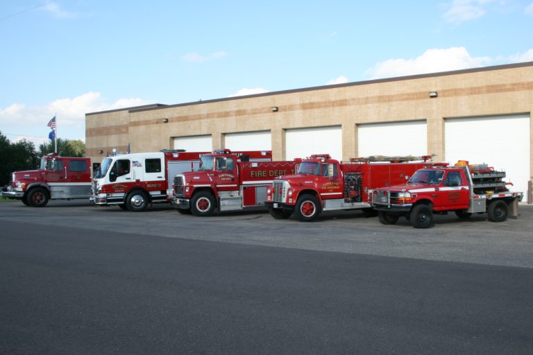 Washington Township truck lineup side